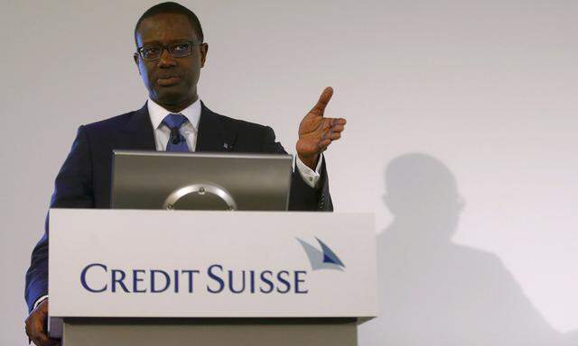 Credit-Suisse-Chef Tidjane Thiam musste hohe Wertberichtigungen vornehmen.