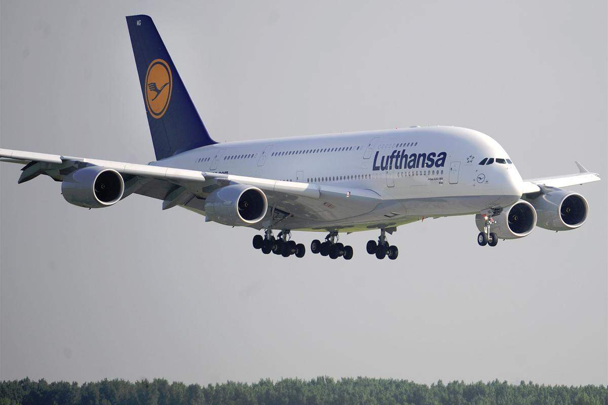 Lufthansas siebenter Airbus A380 ist am 22. August 2011 "standesgemäß" an dem Ort getauft worden, für den der Superjumbo künftig weltweit mit seinem Namen werben wird: in Wien.