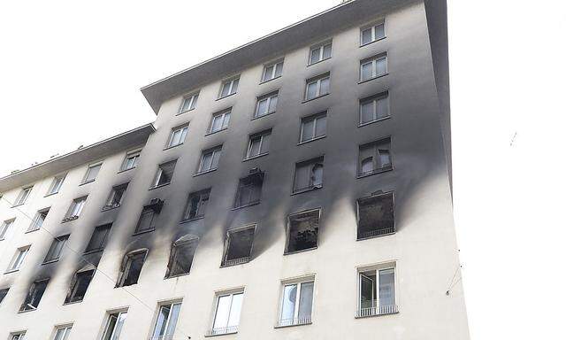 Wien: Brand in der Innenstadt