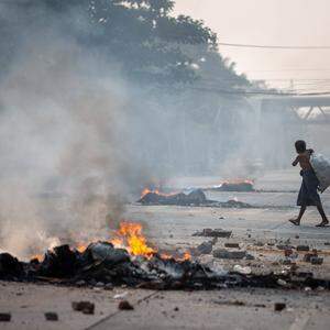 Symbolbild: Zerstörung in Burma