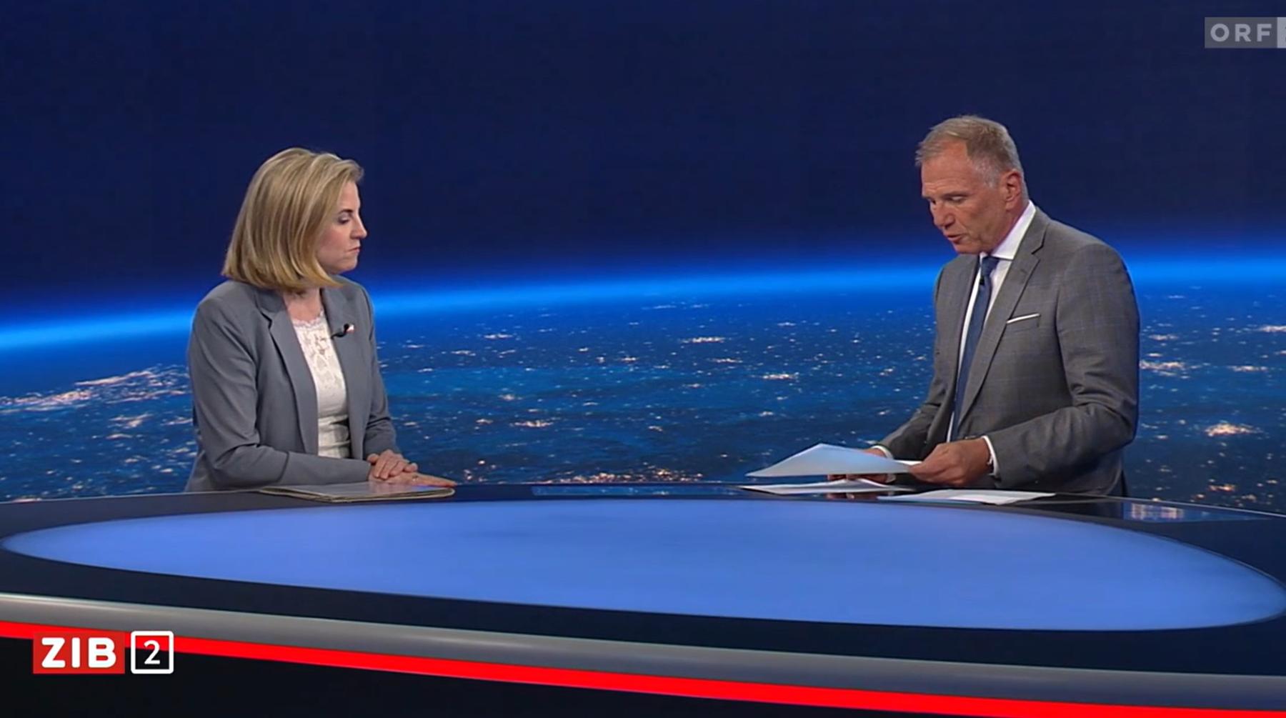 Foreign Minister Meinl-Reisinger in « ZiB 2 »-Diepresse.com