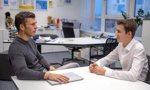 Florian Gschwandtner (l.) und Moritz Lechner