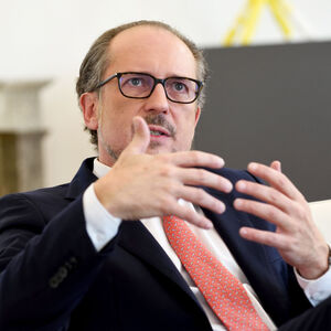 Klare Ansage via „Presse“ in Richtung FPÖ: Außenminister Schallenberg.