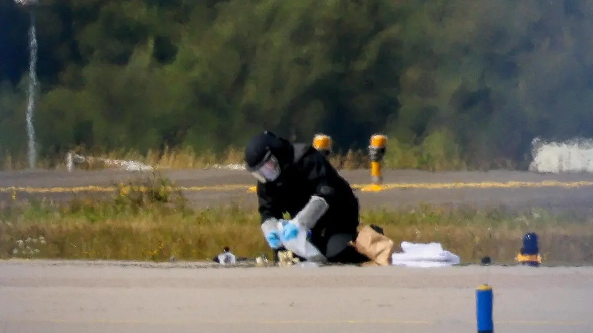 Incident in Leipzig: Explosive drone reportedly flew directly towards ...