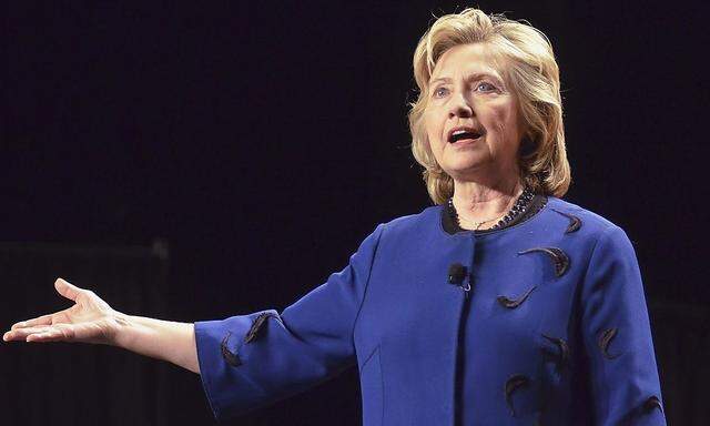 Former U.S. Secretary of State Hillary Clinton speaks at the University of Miami in Florida