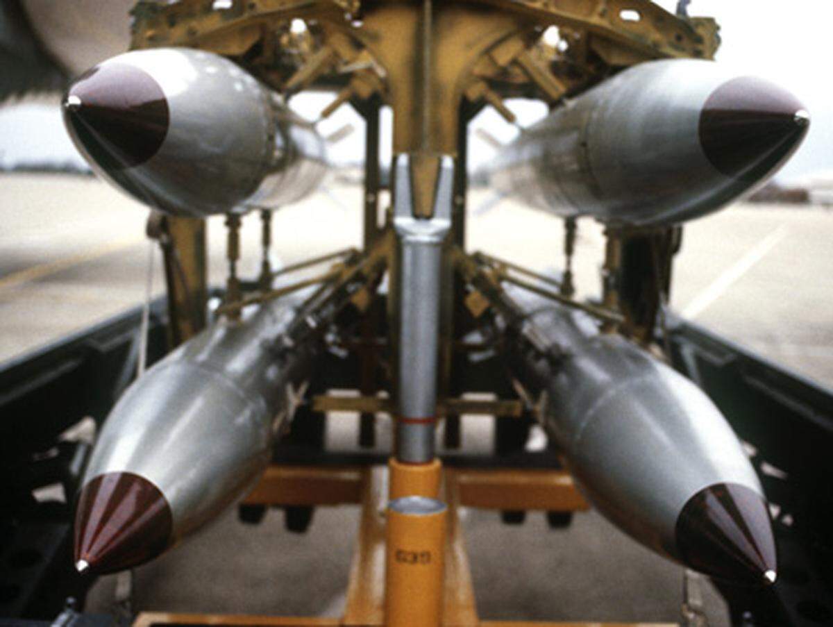 1000 GBU-9 Bomben von Boeing (Symbolbild)Gesamtwert: bis zu 77 Millionen Dollar.