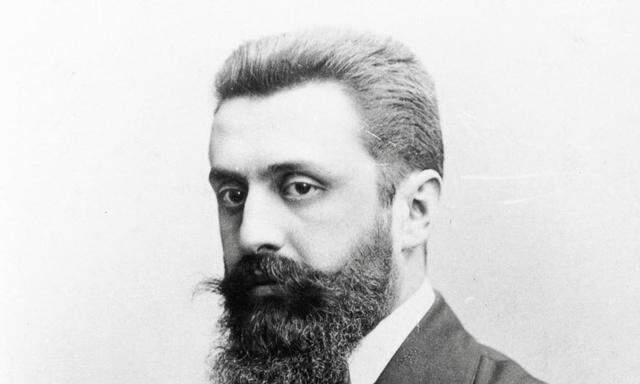 Theodor Herzl (1860–1904), Korrespondent der „Neuen Freien Presse“ in Paris, Begründer des Zionismus.