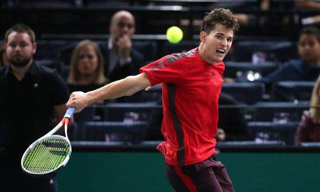 Rolex Paris Masters 2017 a Paris Fernando Verdasco a remporte son match face a Dominic Thiem et se