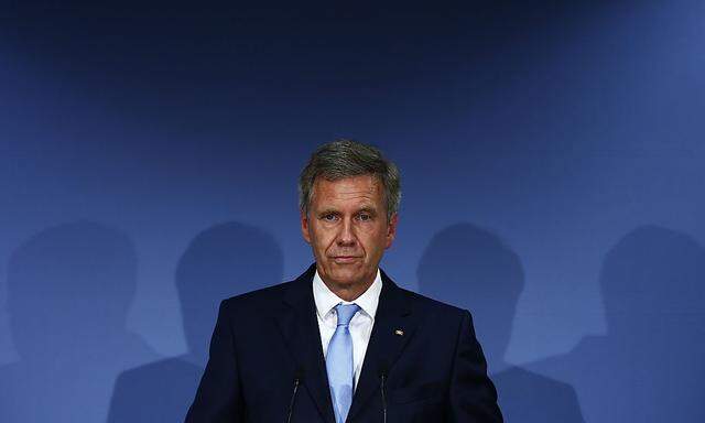 Deutschlands ehemaliger Präsident Christian Wulff