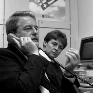 Franz Vranitzky und Brigitte Ederer warben einst per Telefon für den EU-Beitritt. 