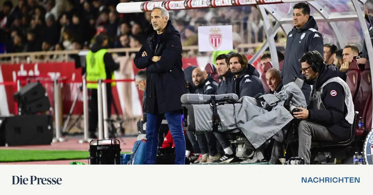 Hütter Sees Red in Monaco’s Defeat to PSG
