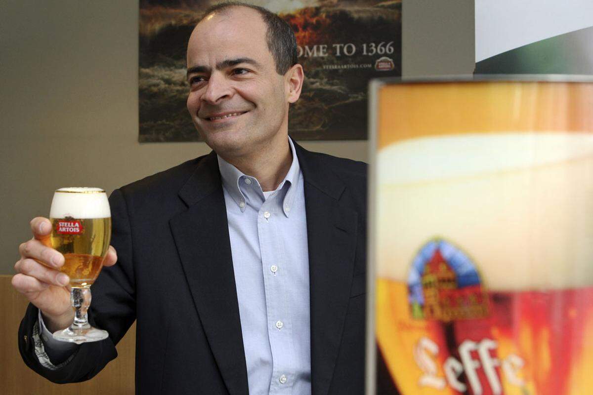 Unternehmen: Anheuser-Busch InBev Land: Belgien Prost! Der gebürtige Brasilianer leitet seit mehr als fünf Jahren das riesige Brauereiimperium - und wird dafür gut entlohnt. Seine Jahresgage: 9,81 Millionen Euro.