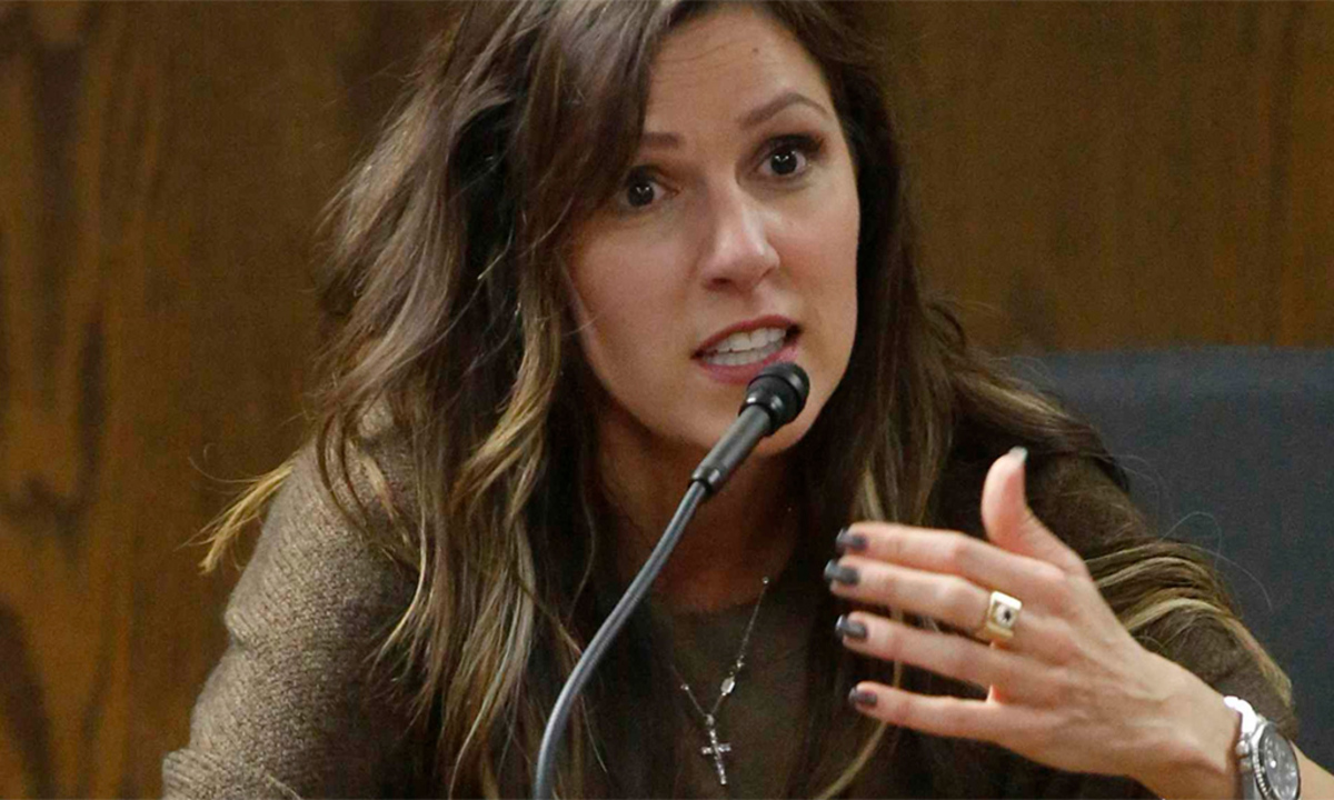 Taya Kyle, die Witwe des toten Scharfschützen.