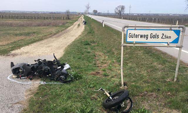 BURGENLAND: ZWEI MOTORRADFAHRER BEI UNFALL IM BEZIRK NEUSIEDL AM SEE GETOeTET