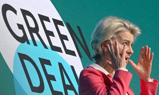 2019 hat Ursula von der Leyen den Green Deal als „Mondmission“ Europas präsentiert, mittlerweile setzt sie im Wahlkampf eher auf andere Themen. 