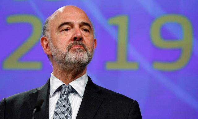 „Alle Indikatoren blinken rot“: EU-Wirtschaftskommissar Pierre Moscovici begründete am Mittwoch, wieso ein Defizitverfahren gegen Italien geboten ist.