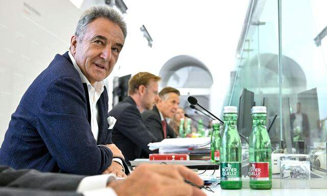 Ex-OMV-Vorstand Gerhard Roiss im ÖVP-Korruptions-U-Ausschuss