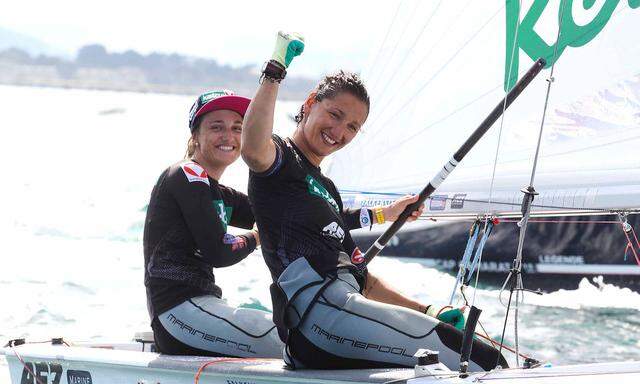 SEGELN: WM DER OLYMPISCHEN KLASSEN / 470ER-KLASSE-DAMEN: VADLAU / OGAR