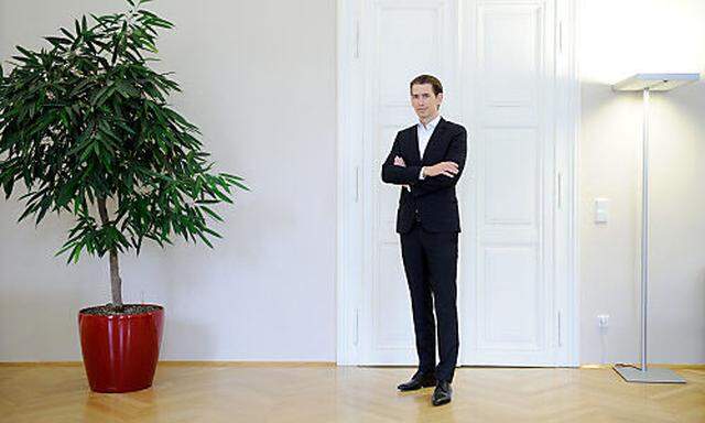 Außenminister Sebastian Kurz