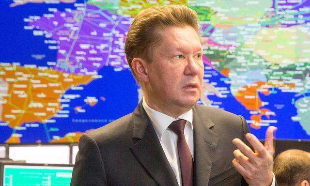 Gazprom-Boss Alexej Miller macht den Tauschhandel mit der OMV perfekt.