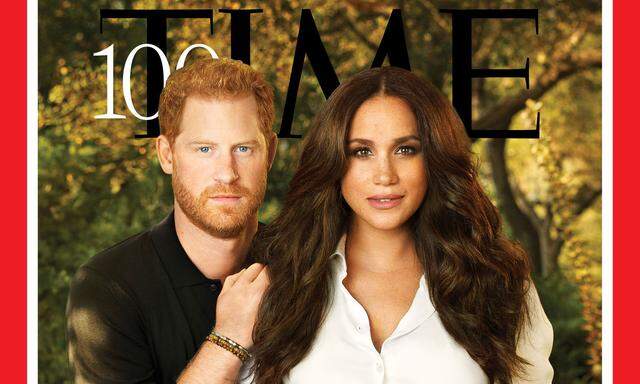 Prinz Harry und Herzogin Meghan auf dem Cover des "Time"-Magazins