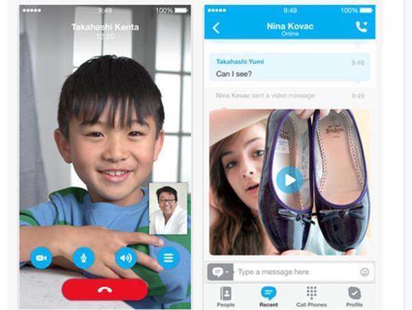 Skype ist ein Klassiker auf dem Gebiet des Instant-Messaging und der "Voice over IP"-Telefonate. Der Dienst wurde von Microsoft gekauft und ist seither vor allem in Windows und Microsoft-Dienste bestens integriert.  > Skype im App Store