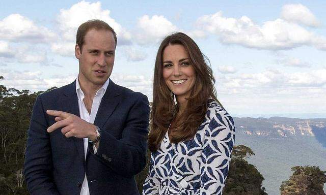 William und Kate besuchen Buschbrand-Opfer