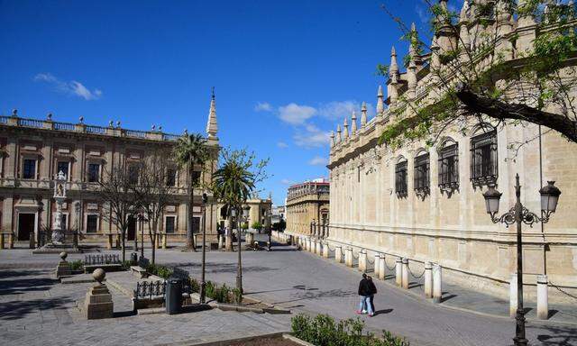 Sevilla gleicht einer Geisterstadt.