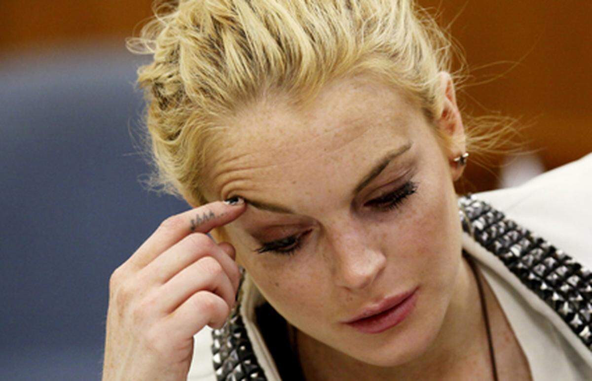 Lindsay Lohan gedachte ihrer toten Kollegin mit den Worten "sie war ein großes Talent und hatte ein wunderbares Herz".