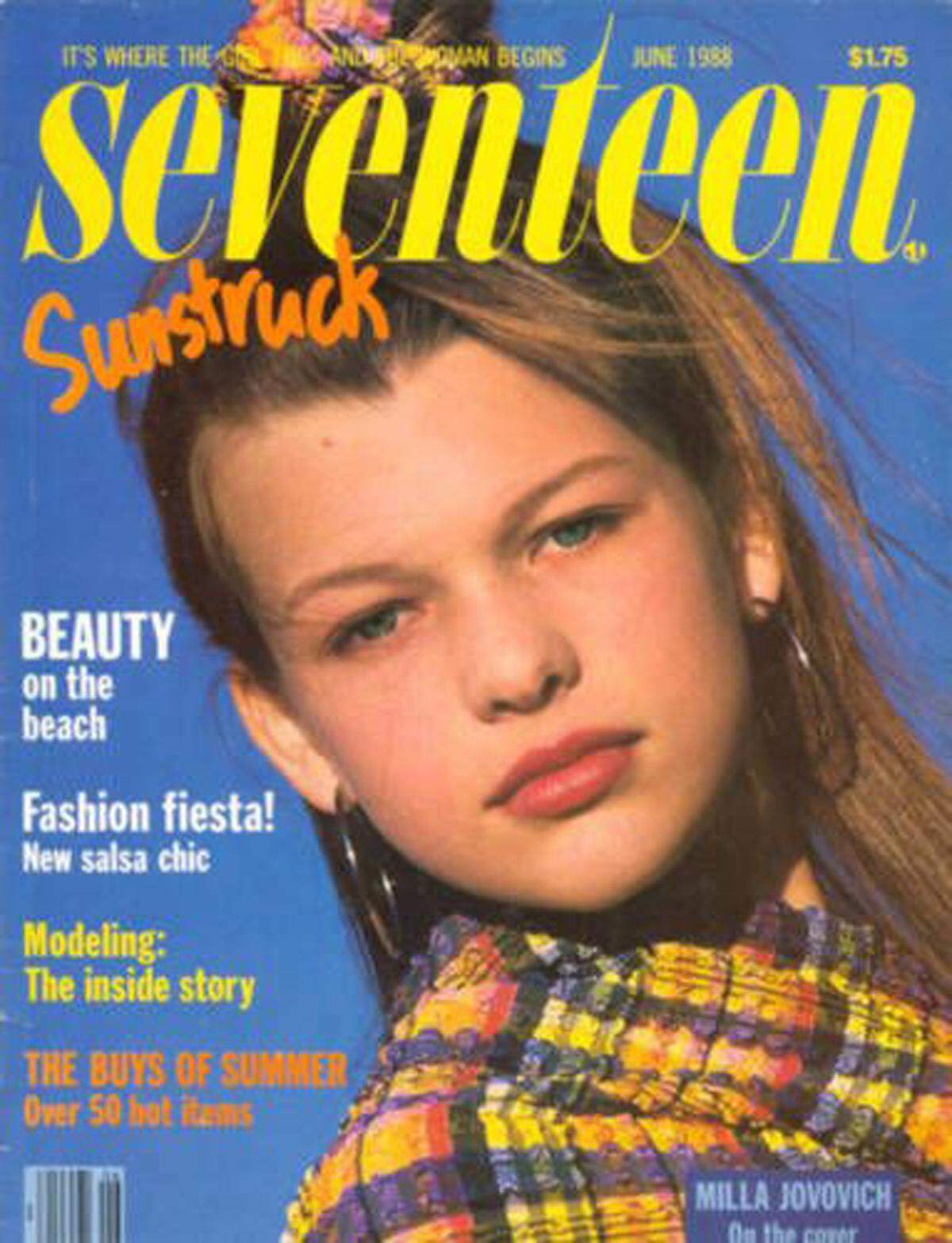 Ihren Durchbruch als Model hatta Milla Jovovich schon mit elf Jahren. Unzählige Kampagnen und Cover folgten.