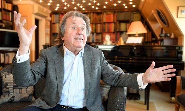 Rudolf Buchbinder sagt, er sei zutiefst gerührt.