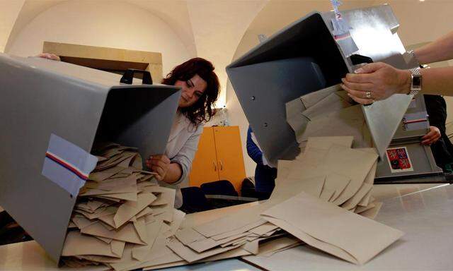 Die Sozialdemokraten bleiben hinter den Erwartungen zurück.