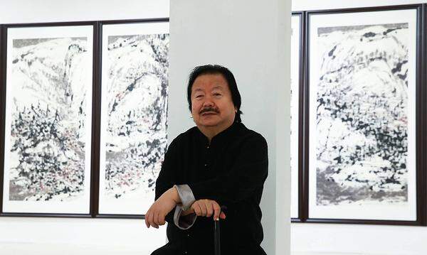 Hierzulande wenig bekannt, erzielt der chinesische Künstlers Cui Ruzhuo dennoch Höchstpreise: Bei einer Auktion in Hong Kong 2015 wurde "Landscape in Snow" für mehr als 30 Millionen Dollar verkauft.