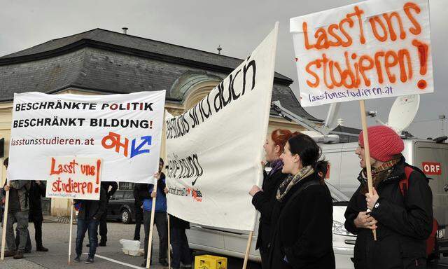 fuerchtet Einbruch Studierendenzahlen