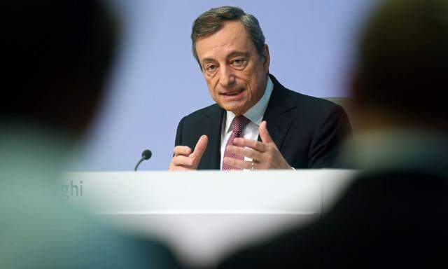 European Central Bank holds a news conference in Frankfurt