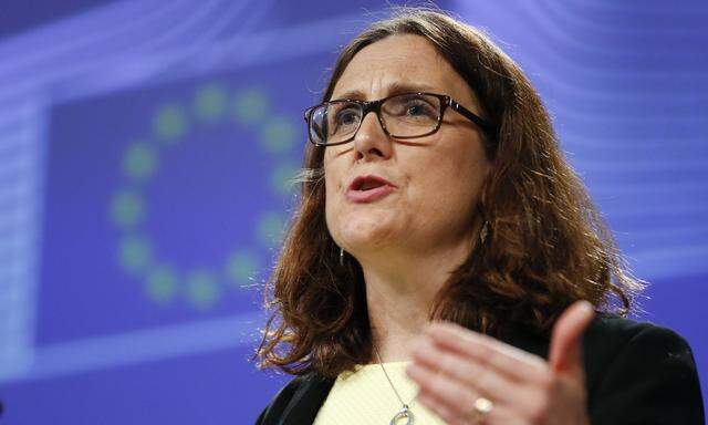 EU-Handelskommissarin Cecilia Malmström.