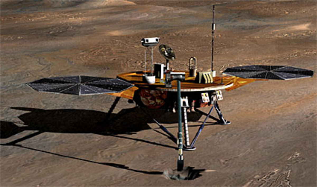 Der Trip auf den Roten Planeten war dem Times Magazin bloß den 18. Platz wert. Und das, obwohl der Mars-Rover sogar auf Eis gestoßen ist, wenn auch Leben aufgrund des Giftes in der Erde eher unwahrscheinlich ist.