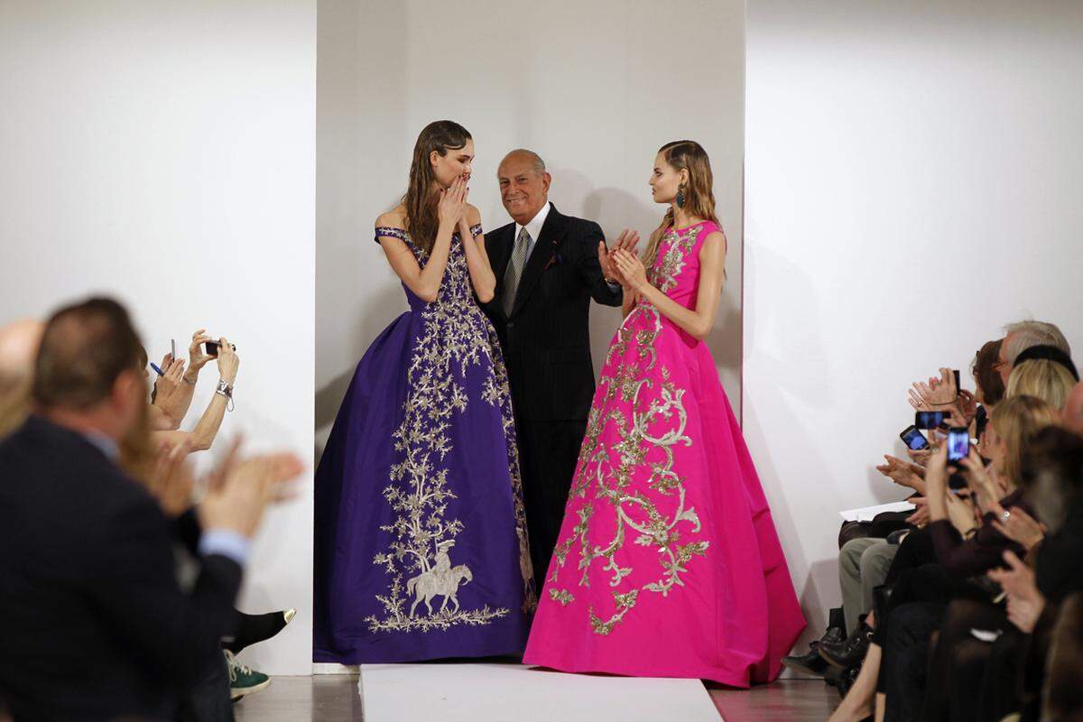 Oscar de la Renta zählt zu den letzten unabhängigen Mode-Unternehmen, die zu keinem Konzern gehören.