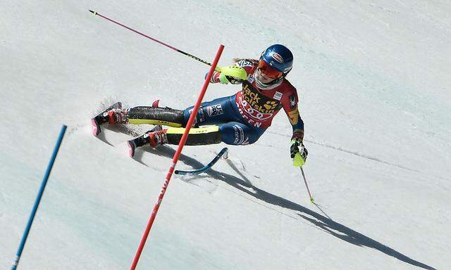 SKI-WELTCUP FINALE IN ASPEN: SLALOM DER DAMEN / SHIFFRIN (USA)