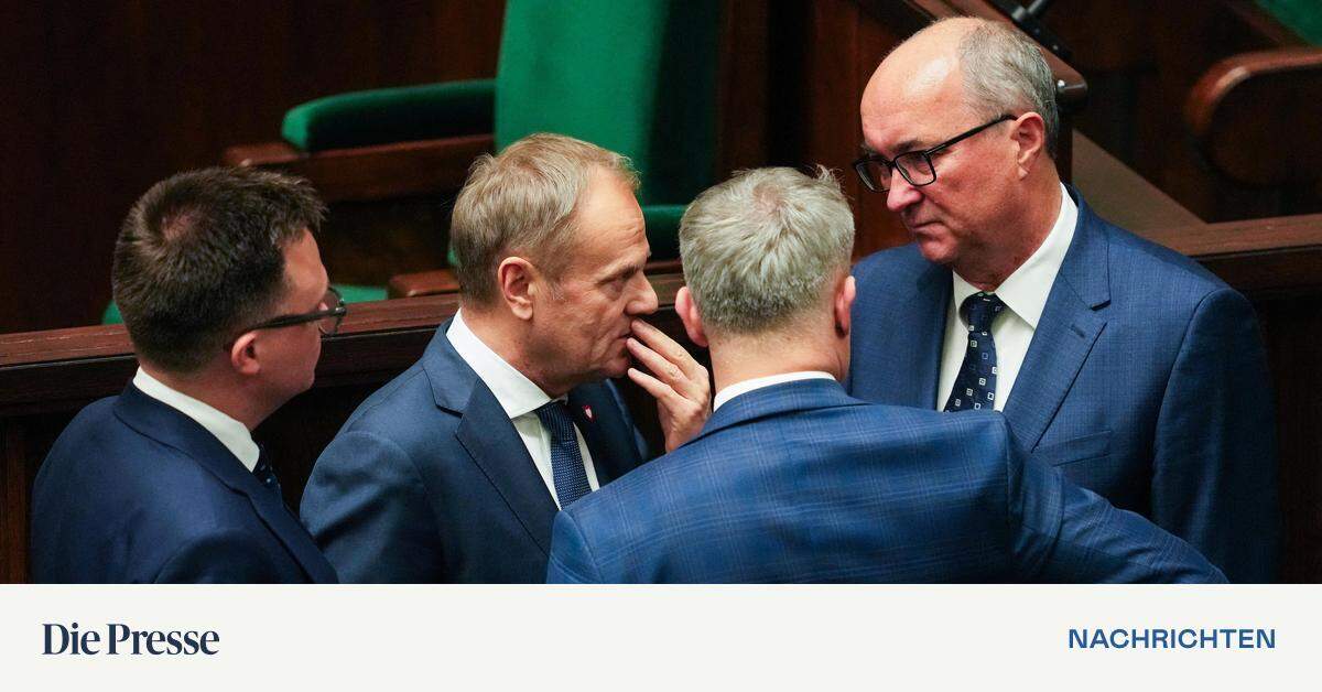 Polens Parlament Bestätigt Regierung Von Donald Tusk | DiePresse.com