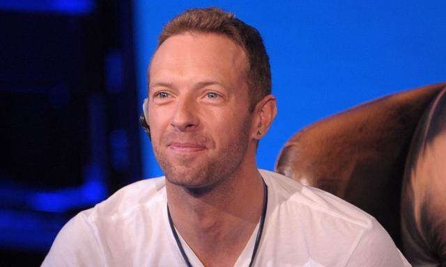 Chris Martin von Coldplay. 