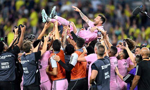 „Unglaubliche Nächte in Pink“: Lionel Messi erobert den US-Fußball im Sturm. 