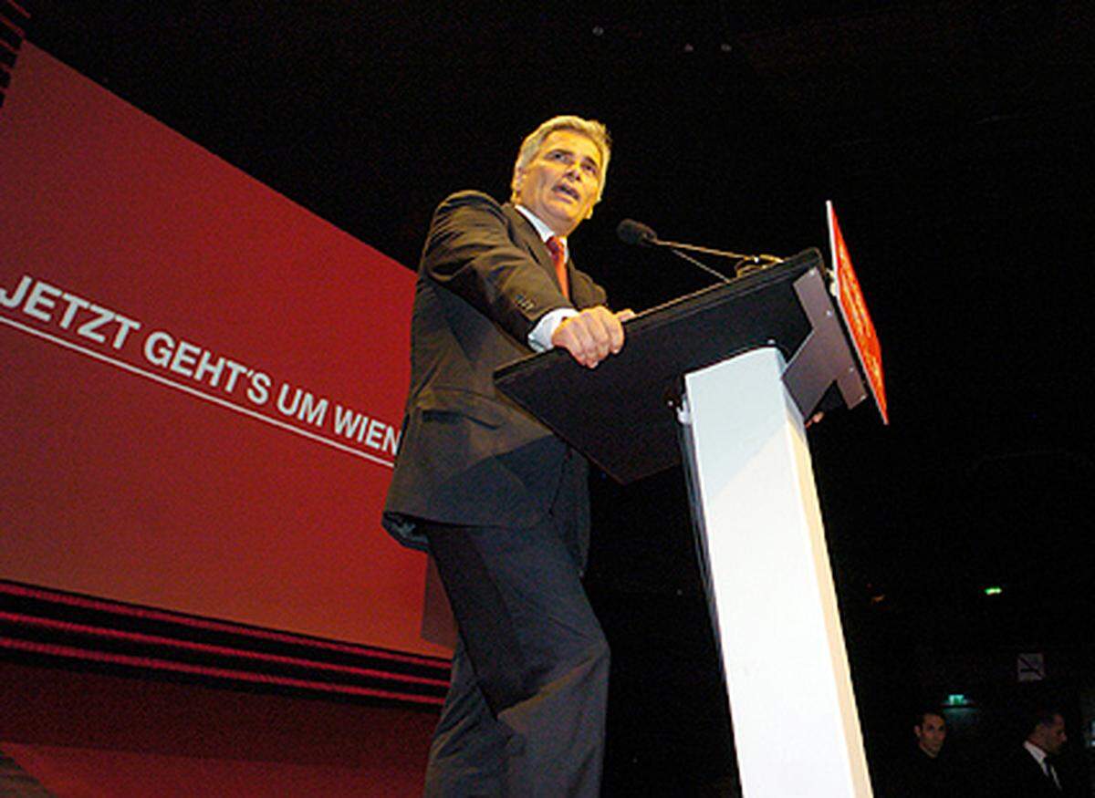 Auch Bundeskanzler Werner Faymann setzte auf Emotionen. In Wien zähle der Respekt im Umgang mit den Menschen: "Das, liebe Freunde, hat Name und Adresse." Und zwar seien dies die SPÖ und Häupl.