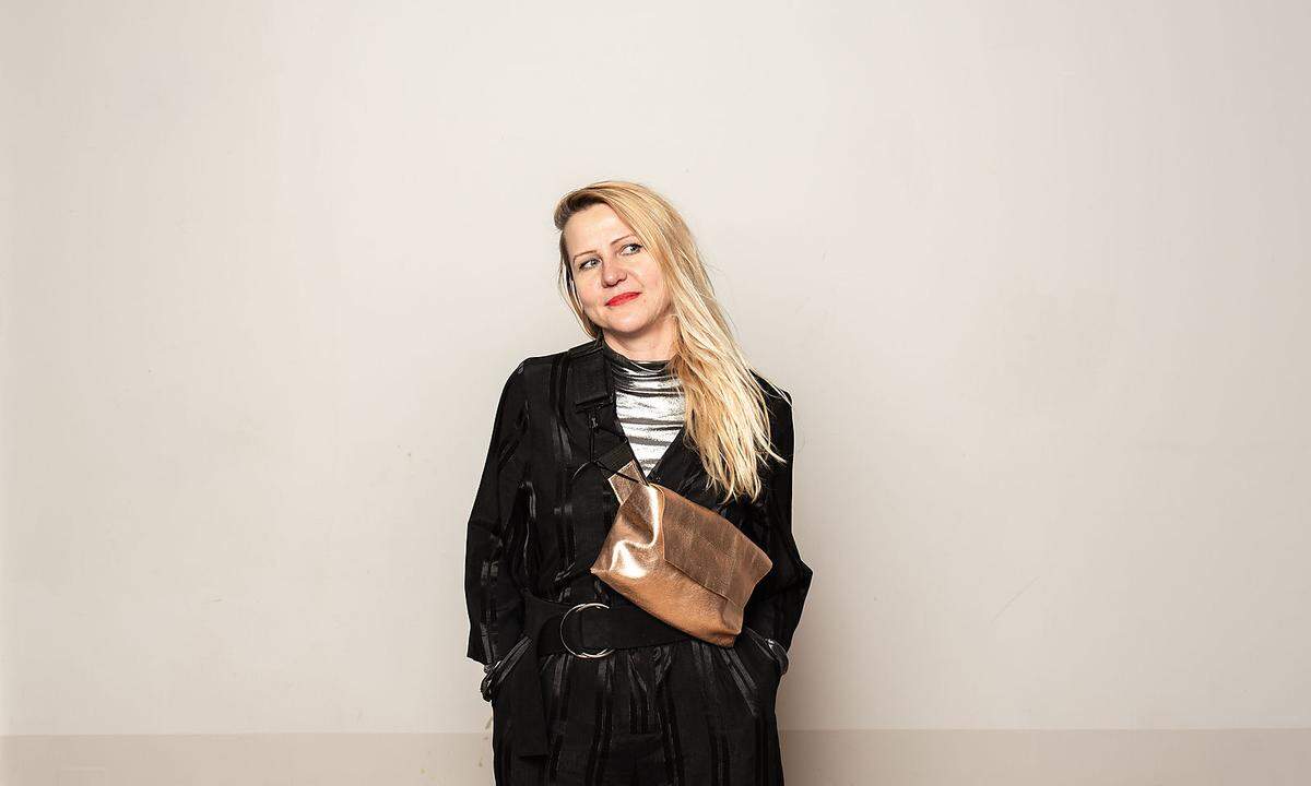 Zu den diesjährigen Finalisten zählte das Wiener Fashionlabel Bags with Legs. Ihr Fokus liegt auf der Schaffung von Arbeitsplätzen für Frauen mit Fluchthintergrund. Sie bekommen durch die Anstellung in der Taschenmanufaktur die Chance auf ein selbstbestimmtes, unabhängiges Leben. Im Bild: Annamaria Tolvaly, Gründerin von Bags With Legs.  