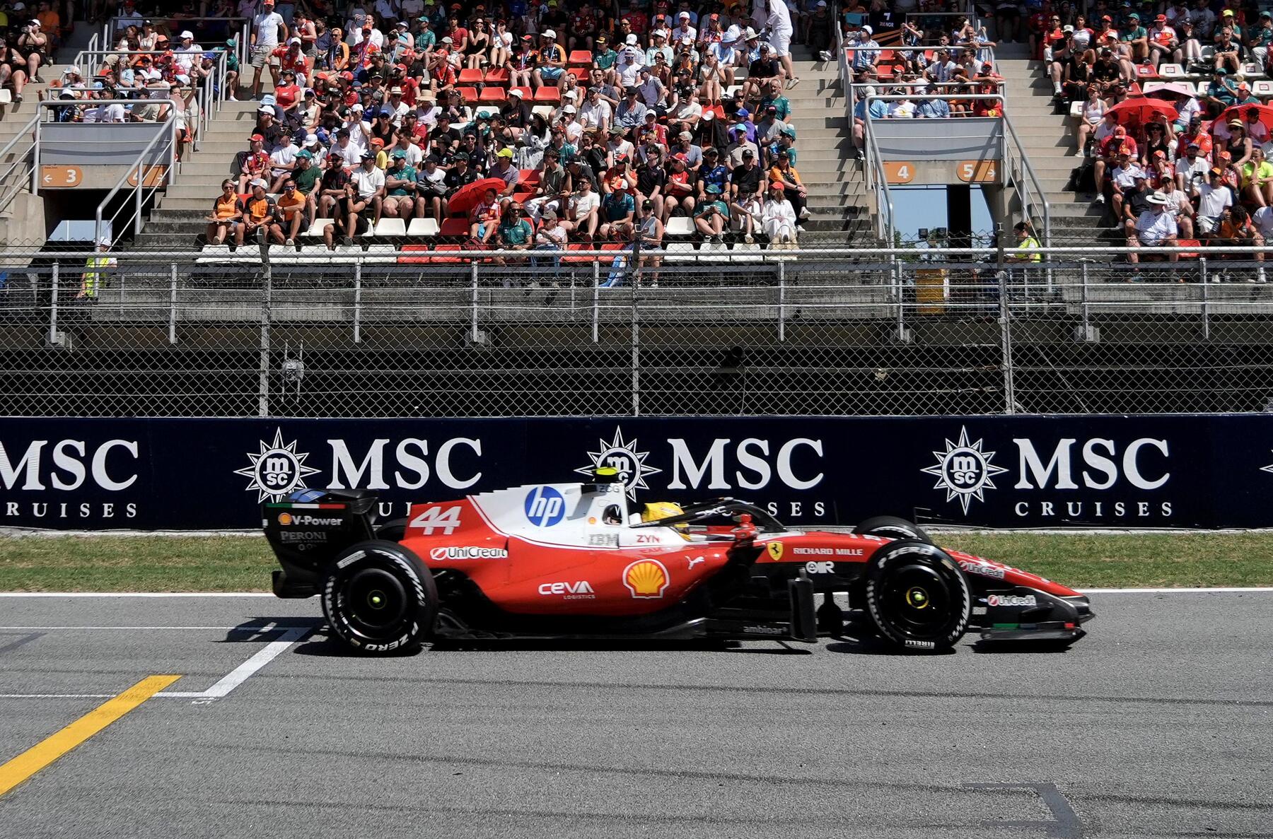 Lewis Hamilton feiert ersten Sieg für Ferrari