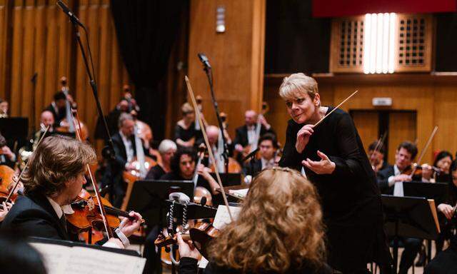 Marin Alsop, geboren 1956 in New York, ist seit September Chefdirigentin des RSO Wien