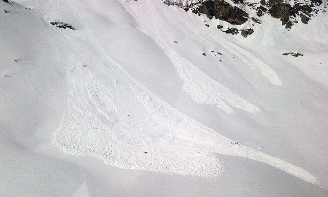 LAWINENABGANG IM SALZBURGER LUNGAU