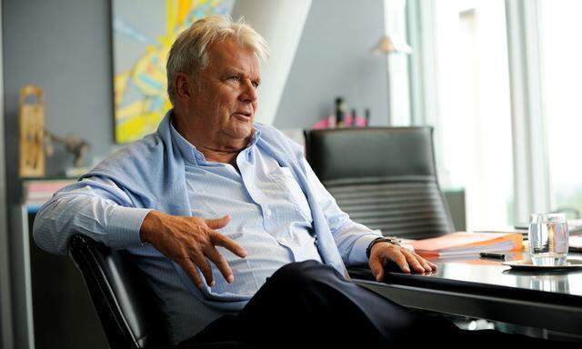 Der Industrielle Hans Peter Haselsteiner sitzt seit Mai 2014 für die Neos im ORF-Stiftungsrat.
