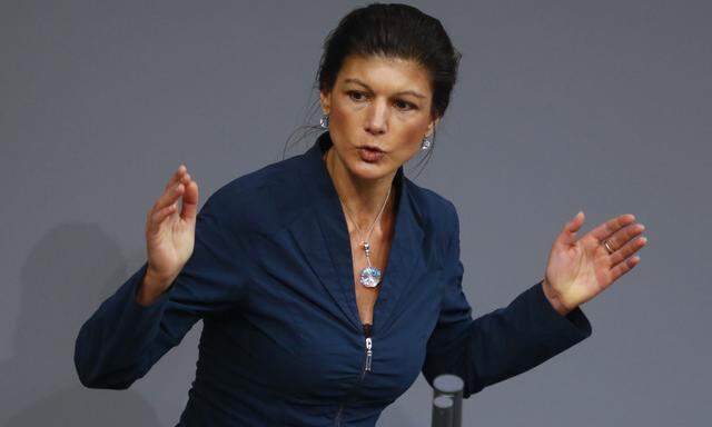 Sahra Wagenknecht.