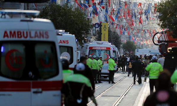 Explosion in central Istanbul´s Taksim area